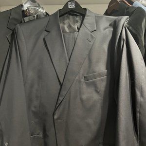 Jos A Bank Black suit size 46R